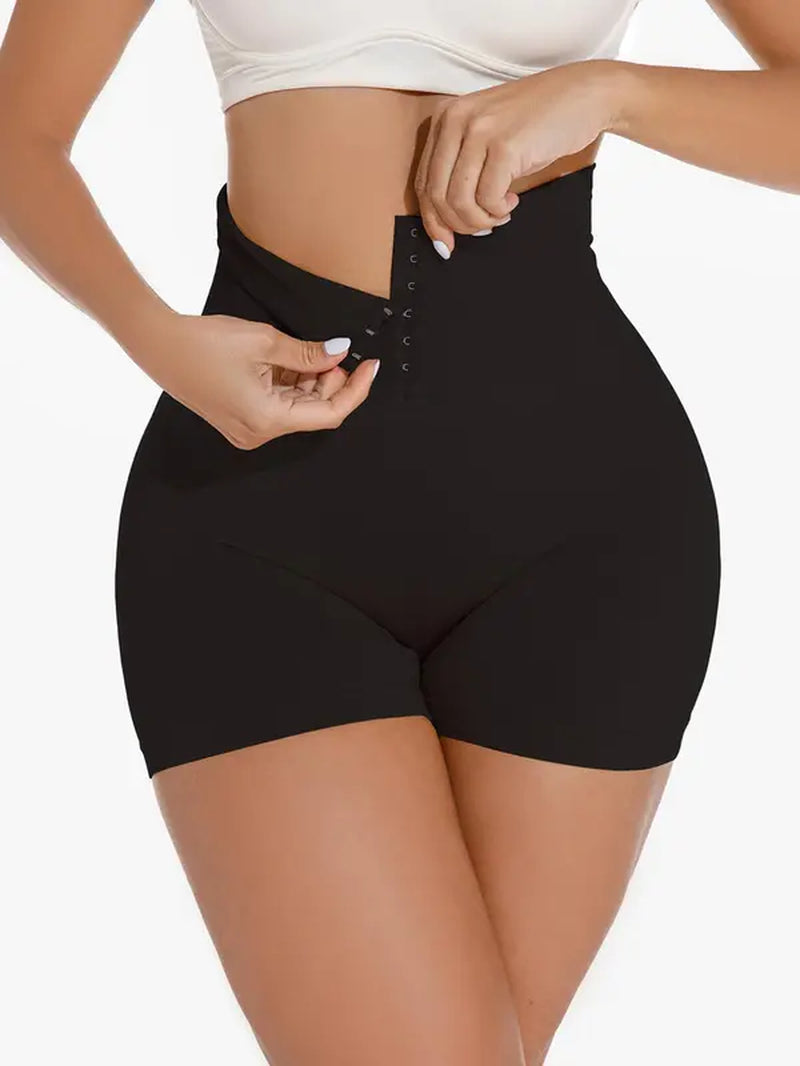 Women'S Hook & Eye Compression Shapewear Shorts