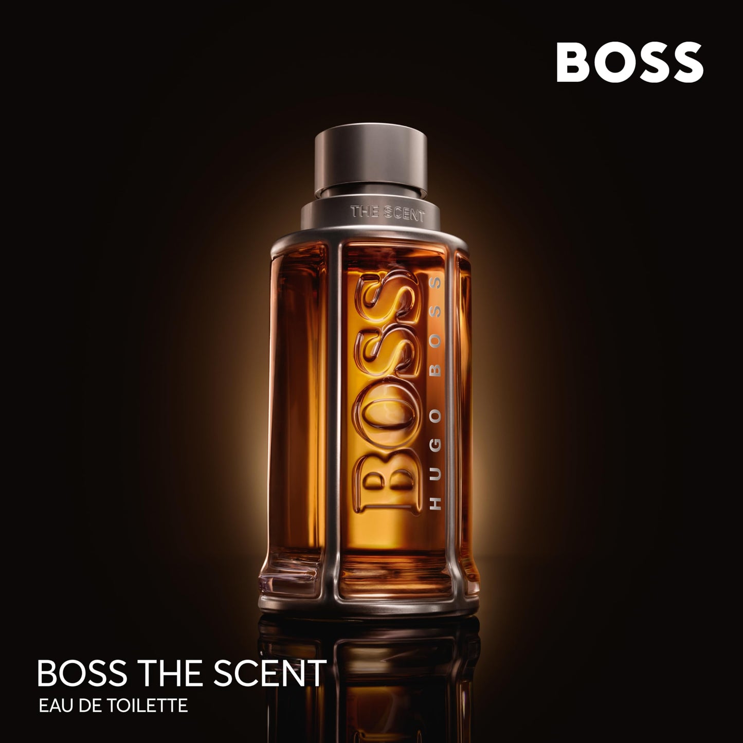 BOSS The Scent - Eau de Toilette for Him - Ambery & Woody Fragrance With Notes Of Ginger, Maninka Fruit, Leather Accords - Medium Longevity (Packaging May Vary)