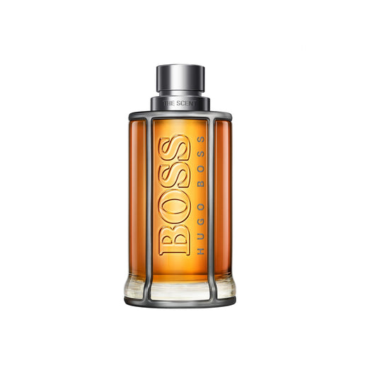 BOSS The Scent - Eau de Toilette for Him - Ambery & Woody Fragrance With Notes Of Ginger, Maninka Fruit, Leather Accords - Medium Longevity (Packaging May Vary)