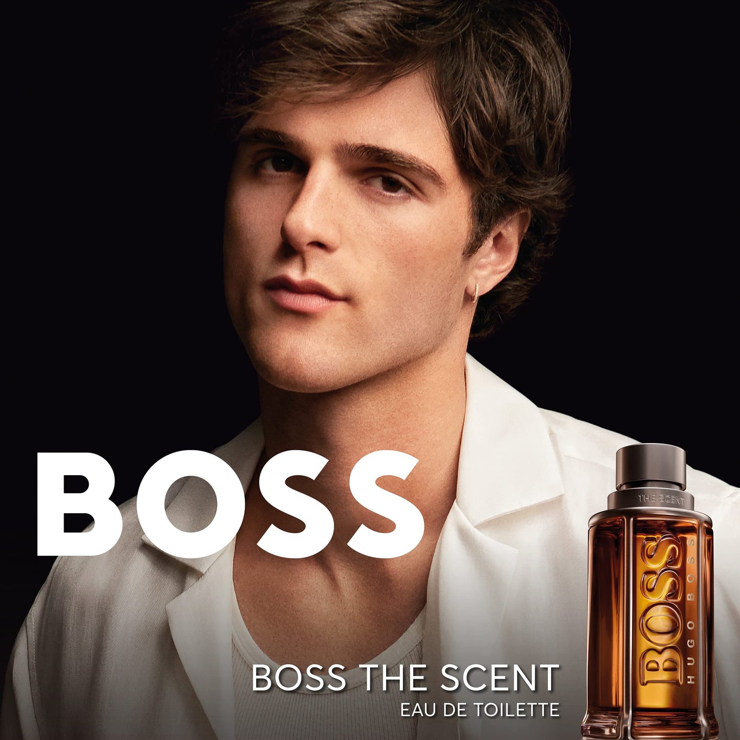 BOSS The Scent - Eau de Toilette for Him - Ambery & Woody Fragrance With Notes Of Ginger, Maninka Fruit, Leather Accords - Medium Longevity (Packaging May Vary)