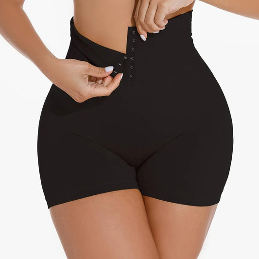 Women'S Hook & Eye Compression Shapewear Shorts