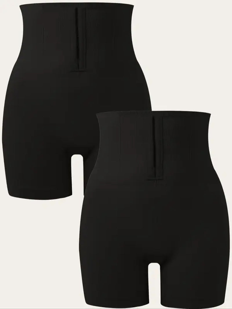 Women'S Hook & Eye Compression Shapewear Shorts