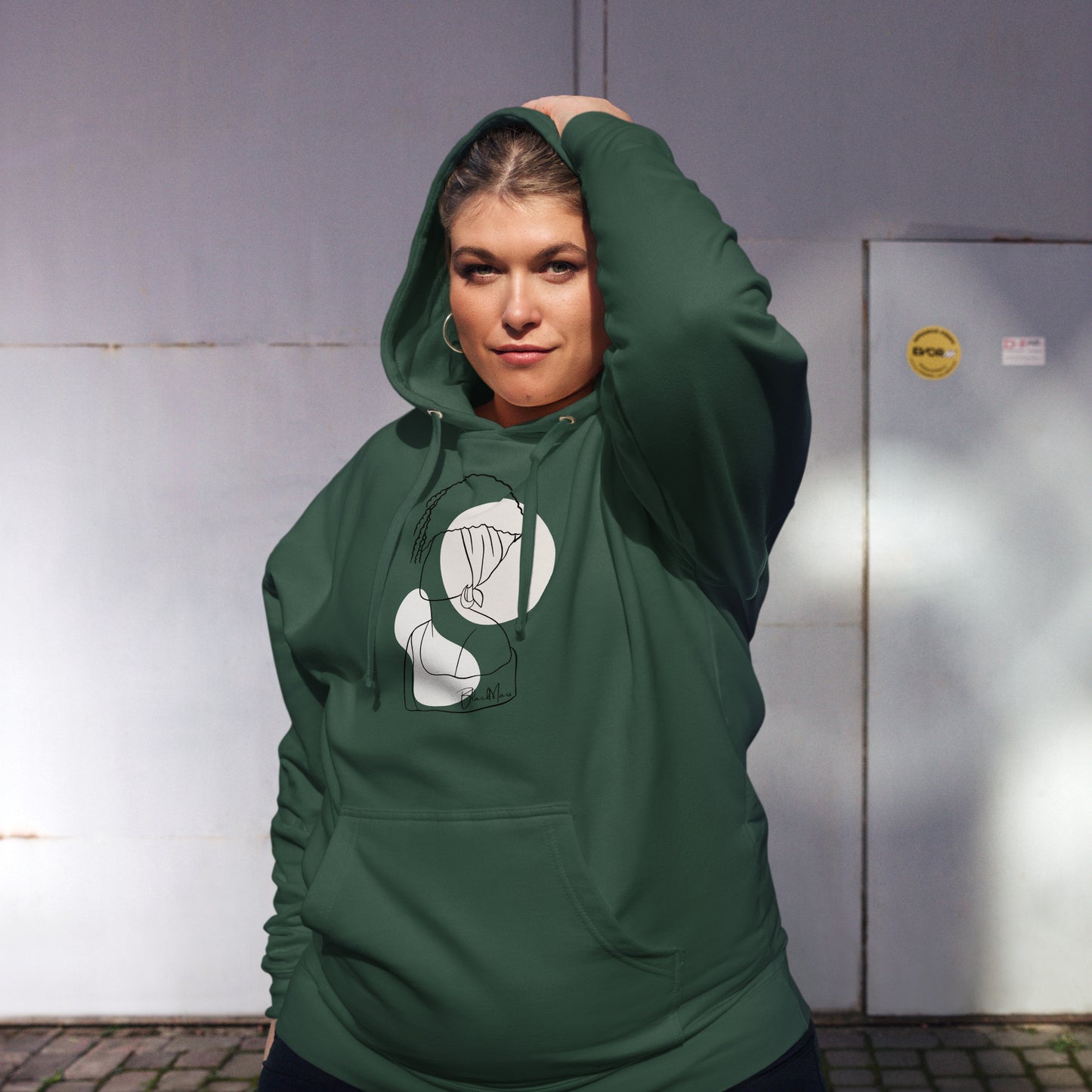 Woman’s  hoodie - Premium  from BlackMars  - Just £37.50! Shop now at BlackMars 37.50BlackMars 