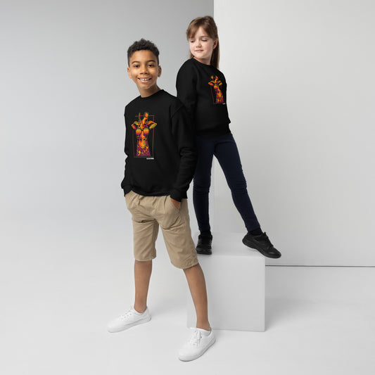 Youth Giraffe sweatshirt - Premium  from BlackMars  - Just £20.50! Shop now at BlackMars 20.50BlackMars 